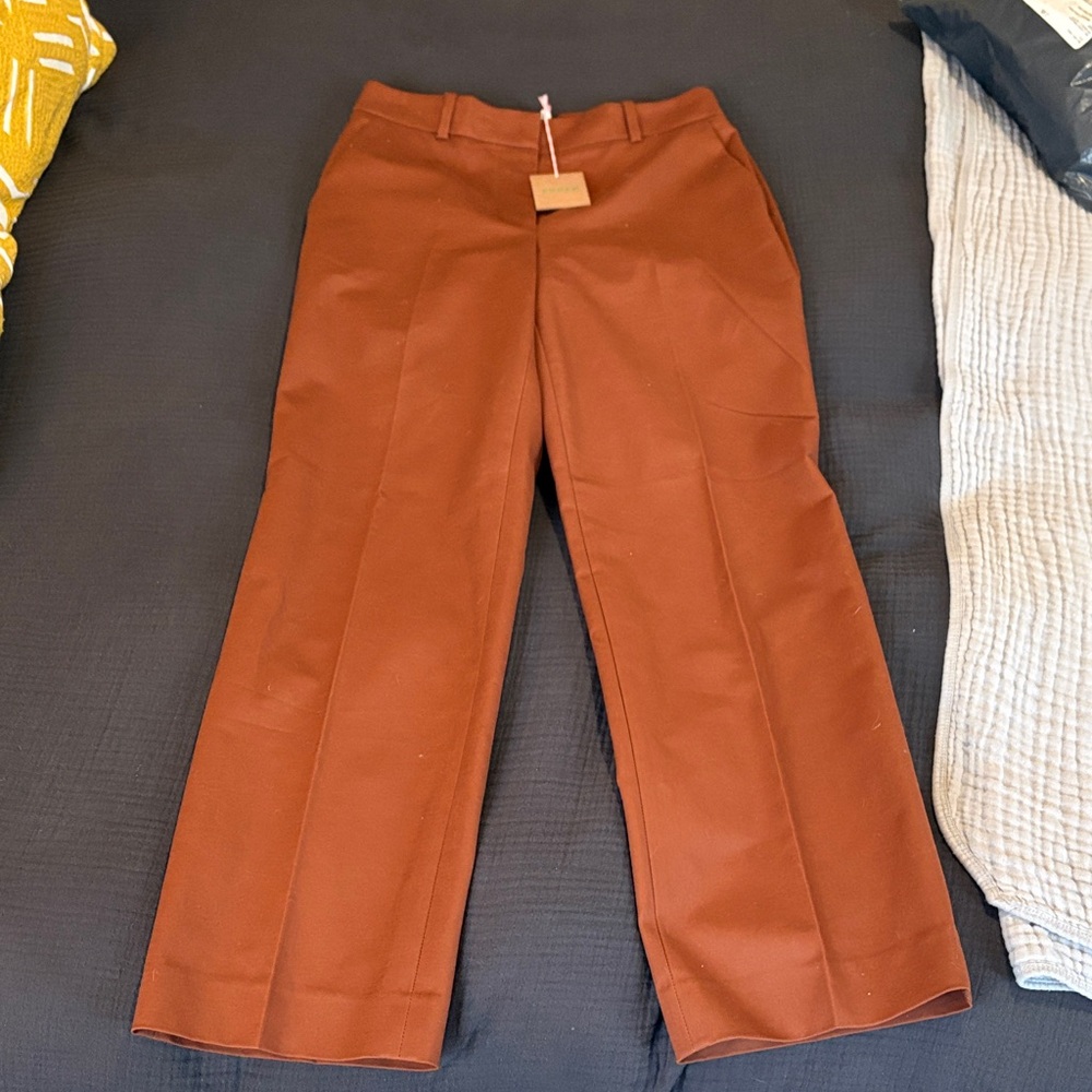 Boden Canonbury Pants in Russett. Size 6 Petite. sold out online. NWT